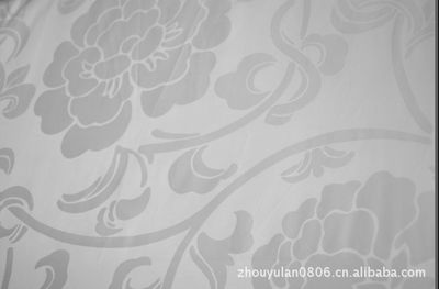 涤棉大提花